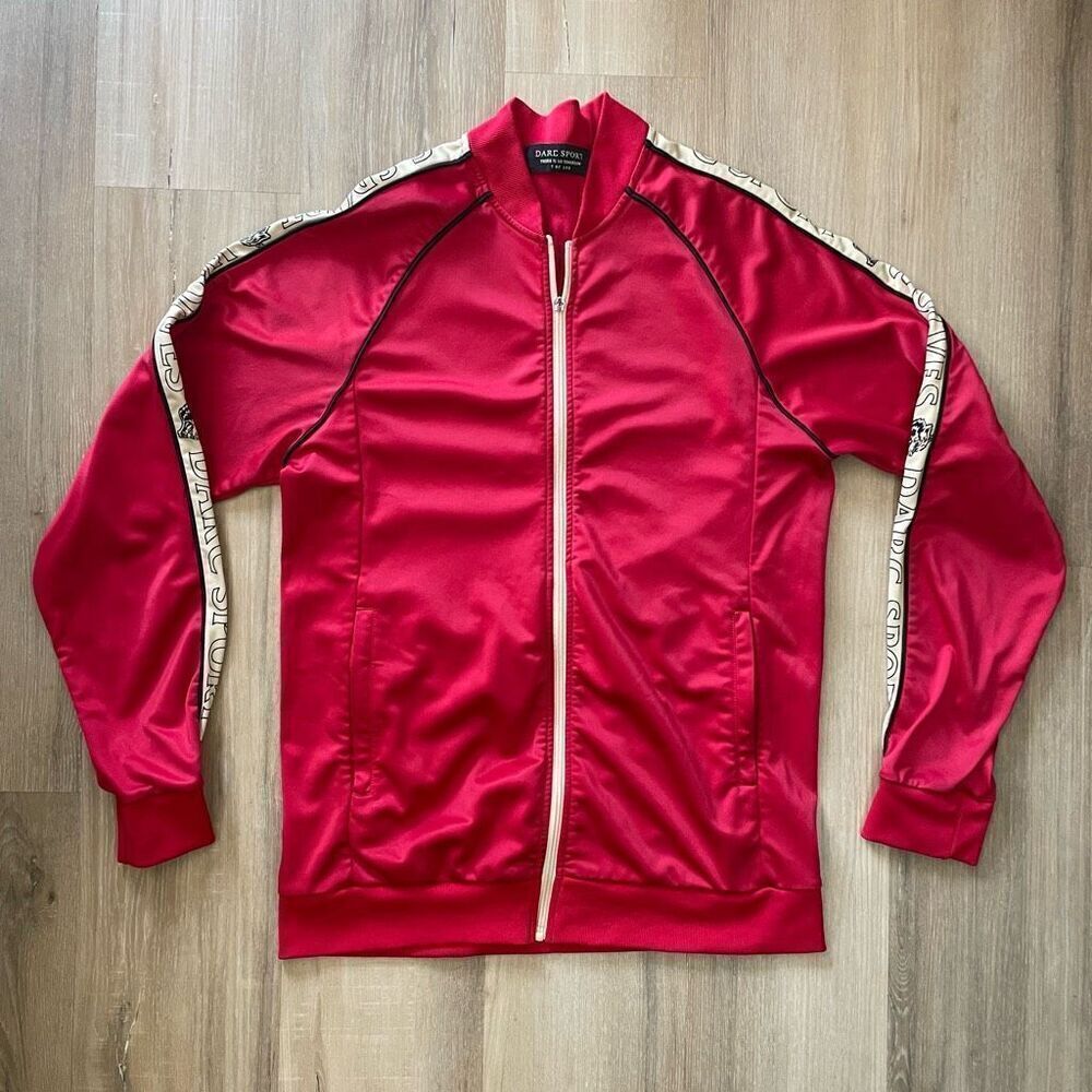 Darc Sport There is No Tomorrow Red Zip Up Jacket Men’s XL Limited Edition